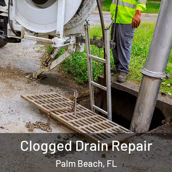 Clogged Drain Repair Palm Beach, FL