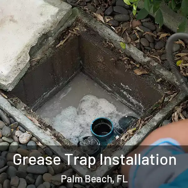  Grease Trap Installation Palm Beach, FL